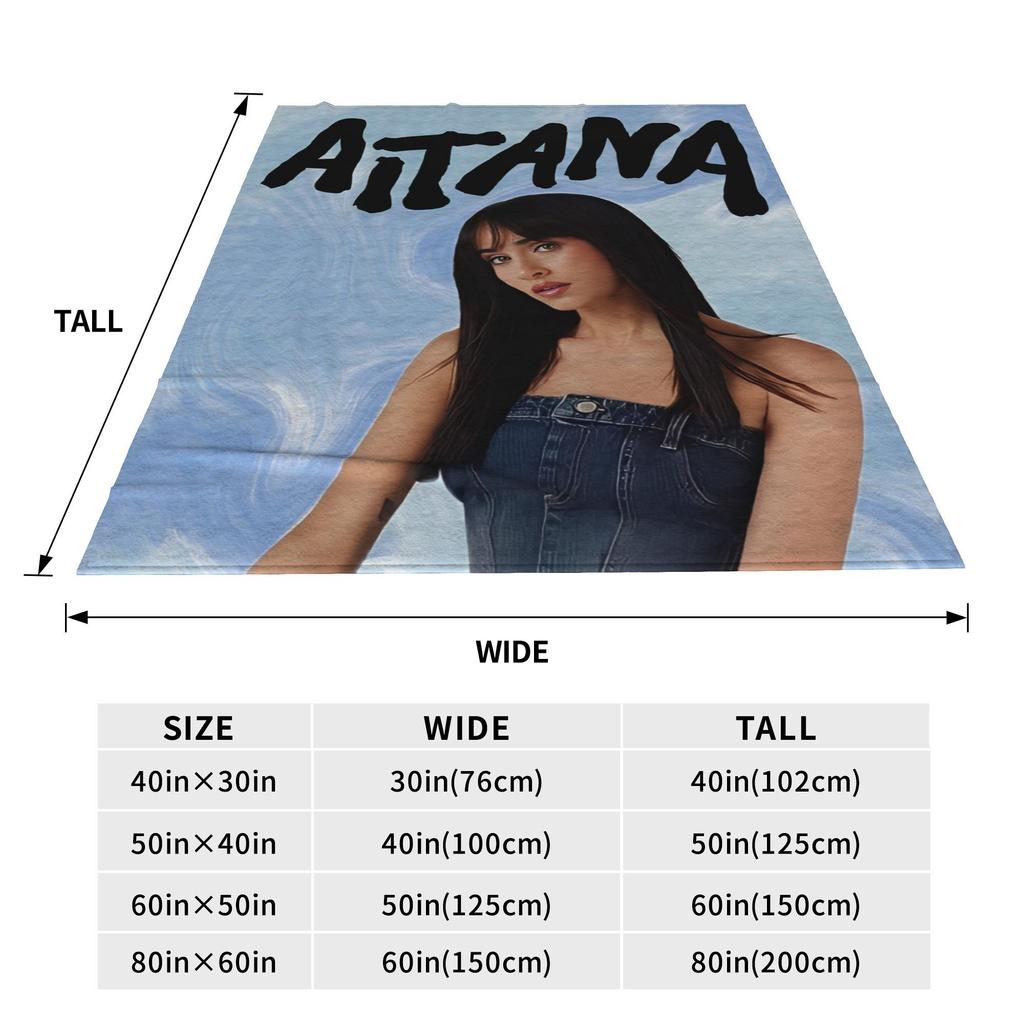 Aitanaed Singer Flannel Throw Blankets Blankets for Bed Couch Soft Bedroom Quilt,