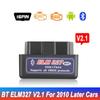 Mini Eml327 V1.5/V2.1 OBD2 Bluetooth Car Diagnostic-Tools For Android Scanner Code Support Smart Scan Tool OBDII Scanner Tool