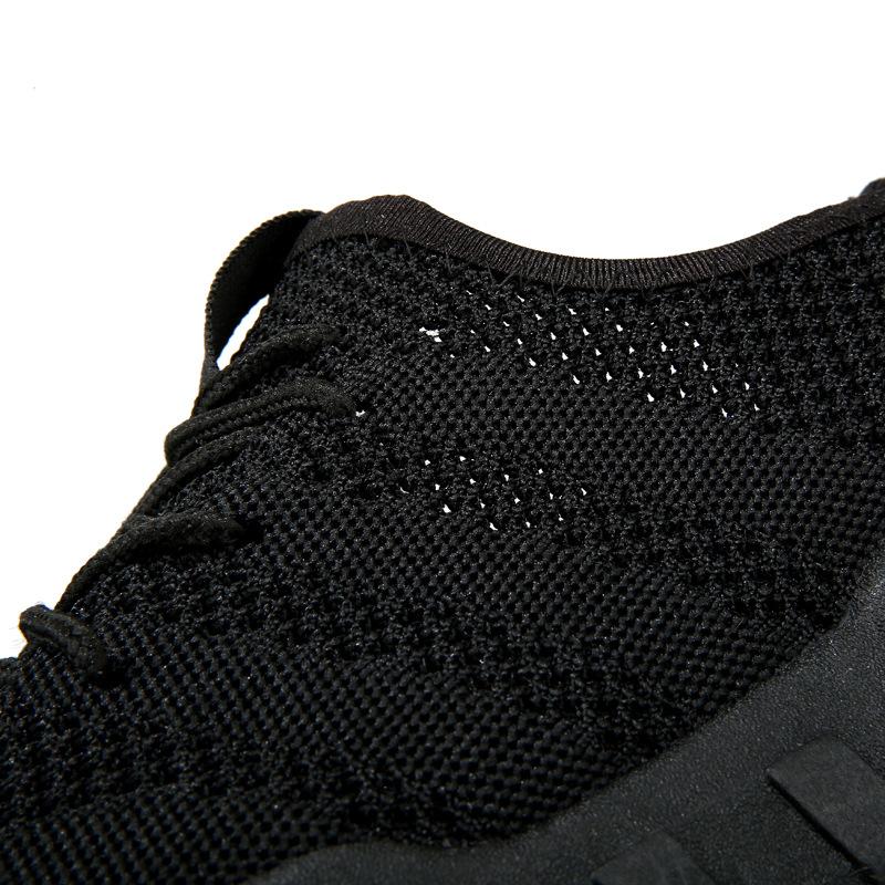 Четыре сезона настоящая летающая тканая мужская обувь, повседневная дышащая обувь, кроссовки на плоской подошве, студенческая дорожная обувь