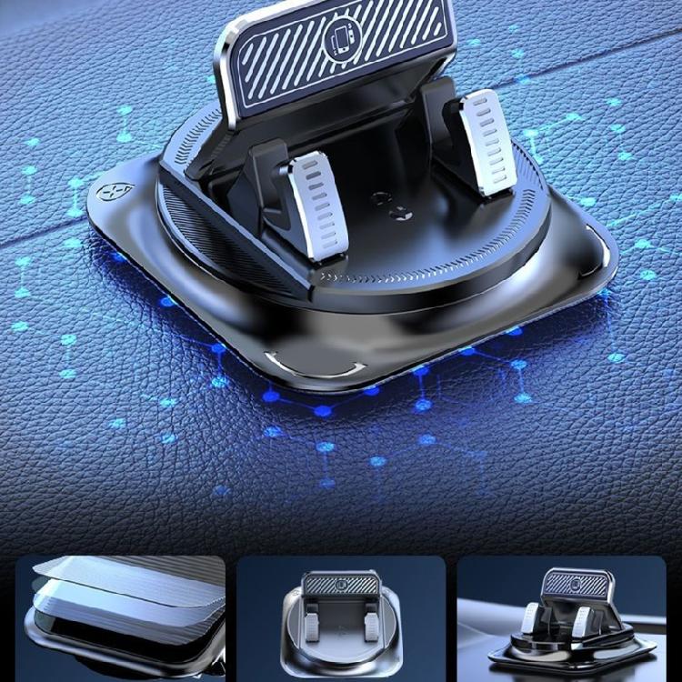 Держатель для мобильного телефона на приборную панель автомобиля Автомобильный держатель для телефона Вращающаяся на 360 градусов подставка Основа с сильной адсорбцией Противоскользящий