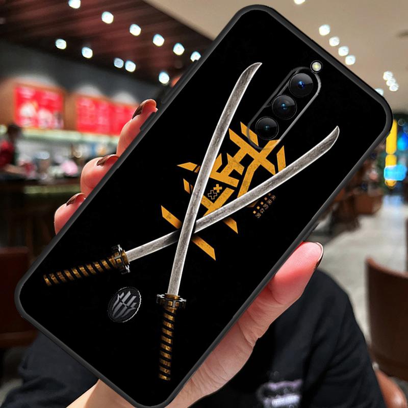 Чехол-катана для самурая для ZTE Nubia Red Magic 8S 9S 10S 8 9 10 Pro Plus 6S 7S 6 7 Pro 5G 6R 11 Pro Plus