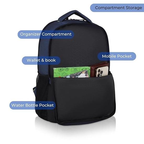 Рюкзак для ноутбука WildHorn 31 л для мужчин/женщин I Подходит для ноутбука до 15,6" I Водонепроницаемый I Рюкзаки для путешествий/бизнеса/колледжа