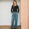 Джинсы Elssibeui Clean Straight_Синие