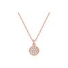Dieuamour 14Kgp Bergé Necklace Rose Gold