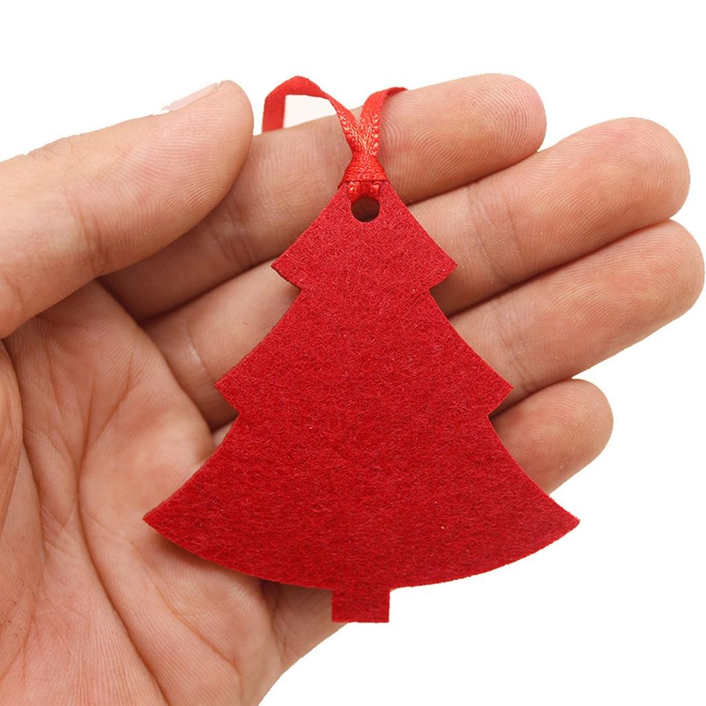 Премиальные фетровые рождественские подвески-украшения, рождественские подвесные украшения