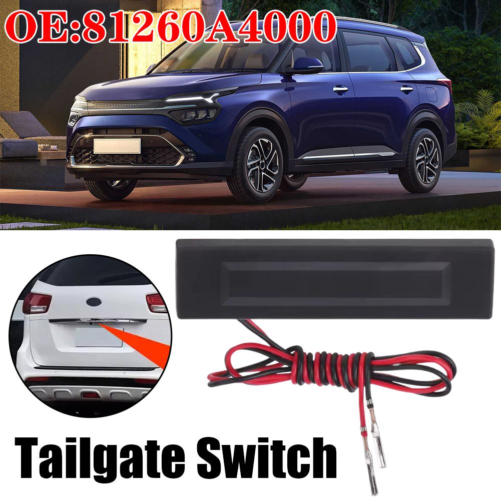 1 шт. Замок задней двери Кнопка открытия багажника ABS 81260A4000 Переключатель задней двери для KIA Carens Carnival 2013-2017 Re Y1U1