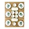 Green Palm Model 14 Piece Breakfast Set For 6 Persons