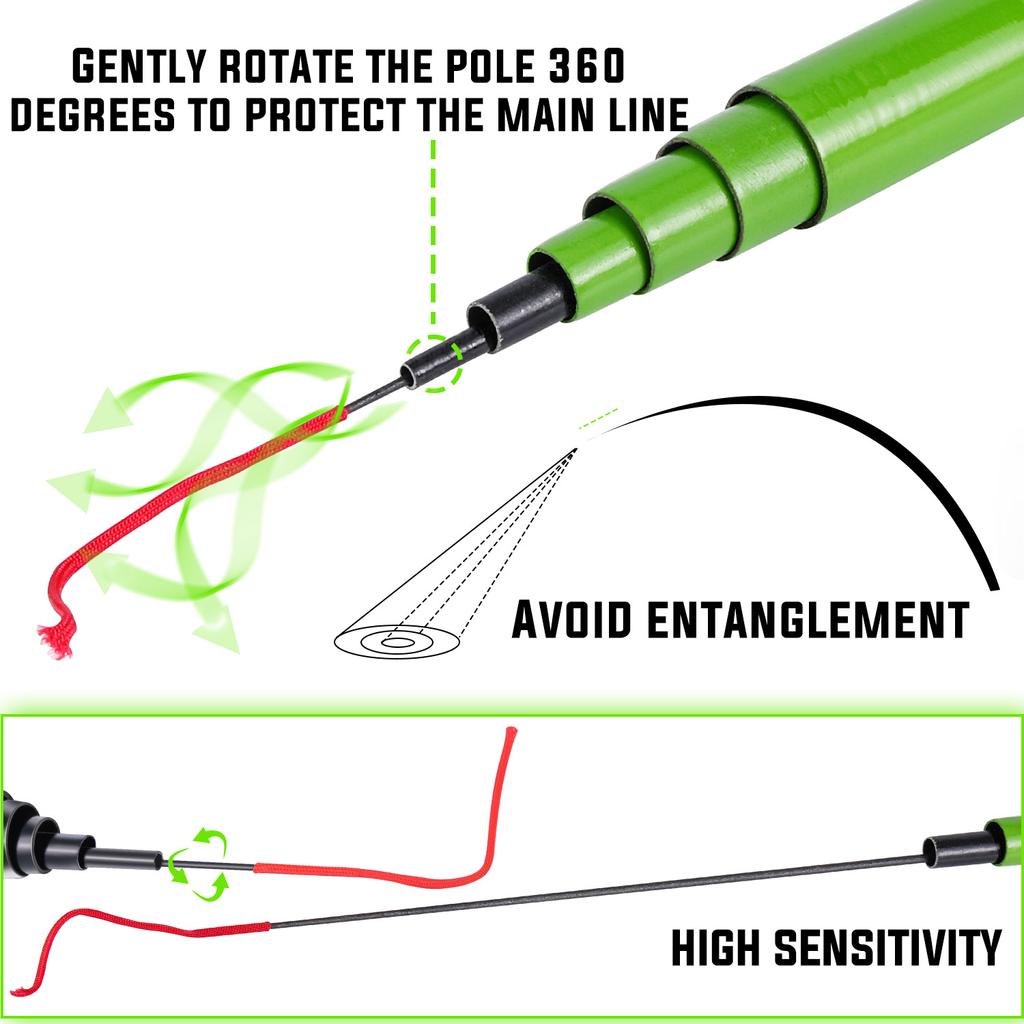 SOUGAYILANG Fishing Rod RotatingFishing Rods Telescopic Fishing Poles Super Hard Ultra Light Fishing Fishing Float Set