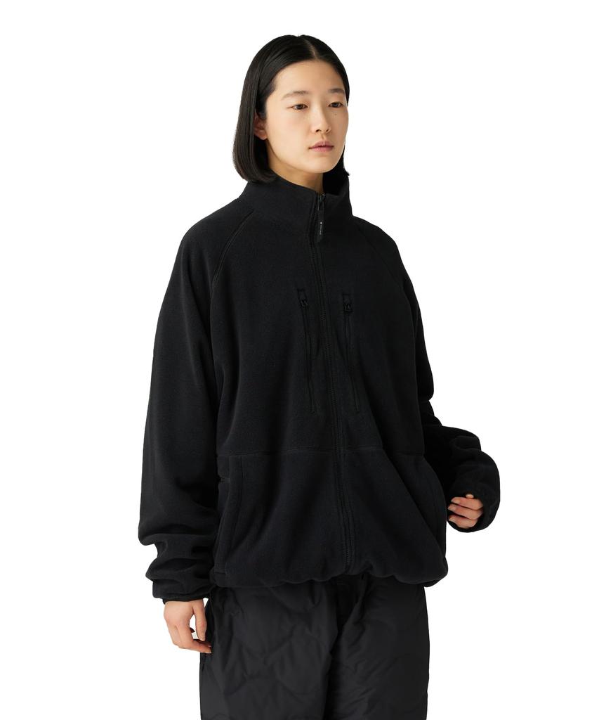 Snow Peak Fleece Jacket Outerwear Jacket BLACK L Water-Repellent JK-25AU020 Men's Women's