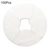 100Pcs Disposable Face Cradle Covers Massage Face Rest Covers Breathable Bed Hole Pad for Salons Headrest Spas Clinics Massage Tables Chairs