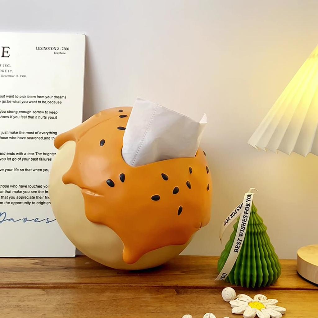 Creative Cartoon Egg Yolk Crisp Tissue Box Valentine's Day To Send Objects Home Living Room Bedroom Decoration