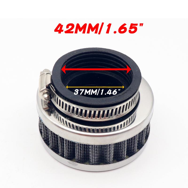 28mm-60mm Universal Air Filter Cleaner Motorcycle ATV Pit Dirt Bike Air Cleaner Intake Filter for Honda Kawasaki Yamaha Moto