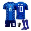 Чемпионат мира Хорватия Выездная футболка №. 10, Комплект футбольной формы, Мужской