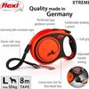 Flexi Orange Xtreme Выдвижной поводок для питомцев для выгула и игр с собакой