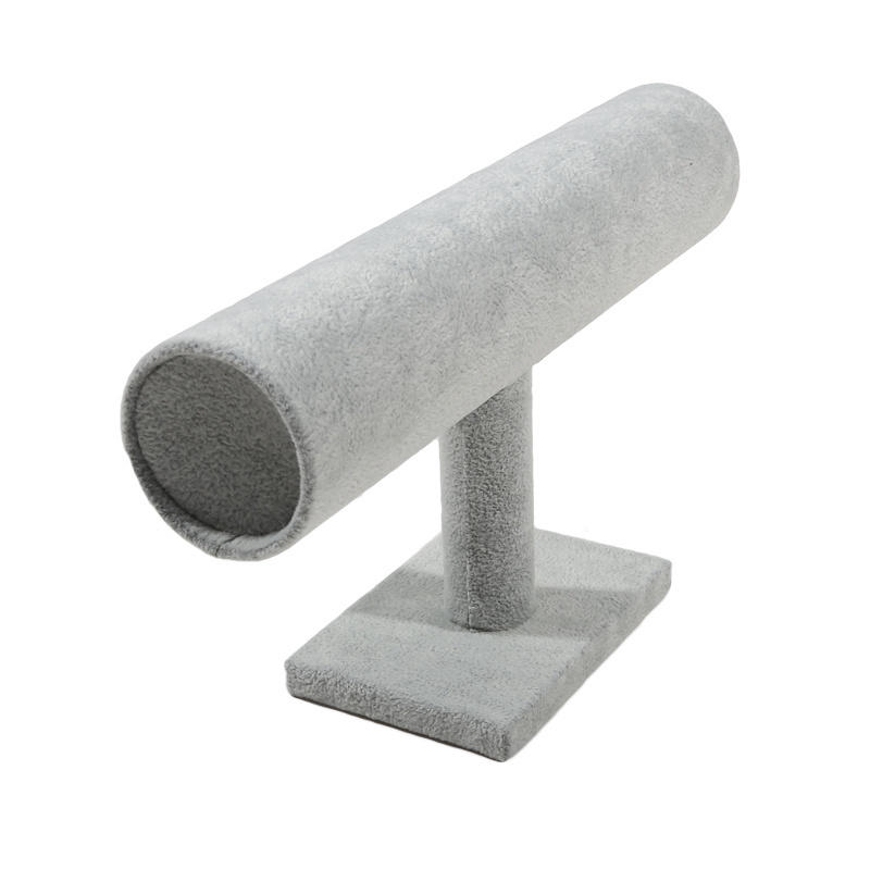 Vintage Velvet Bracelet Holder T-Bar Bracelet Necklace Jewelry Display Stand for Home Organization