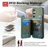 Кожаный чехол-кошелек с RFID-защитой для Coque Samsung A56 5G 2026 Держатель-кольцо Etui Galaxy A36 A26 A17 A16 A06 A 16 17 36 56 Чехол