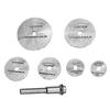7Pcs HSS Circular Cutting Disc Saw Blades Pole Set Wood Rotary Drill Accessories