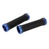 Велосипедные ручки Защита окружающей среды Противоскользящие Износостойкие Велосипедные рули для езды на велосипедеСиний