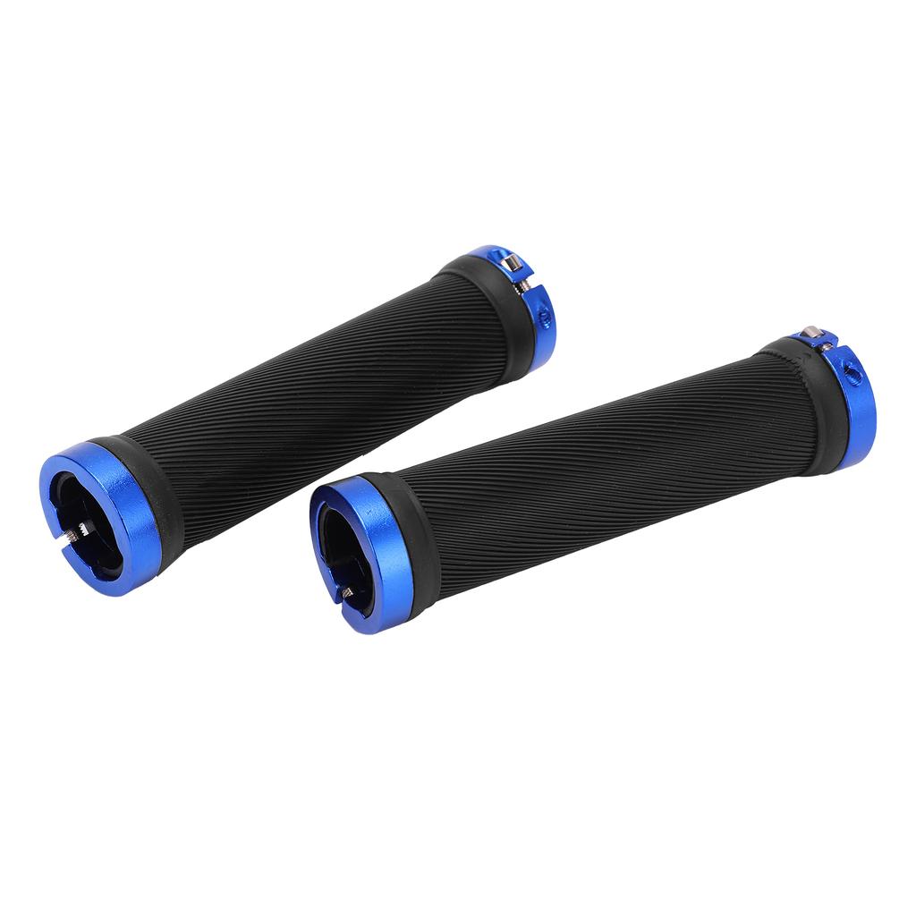 Велосипедные ручки Защита окружающей среды Противоскользящие Износостойкие Велосипедные рули для езды на велосипедеСиний