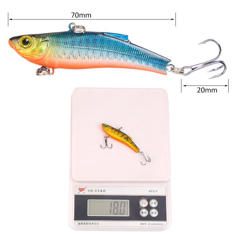 VIB Metal Imitation Fake Fish Bait Hard Bait 7cm/18g