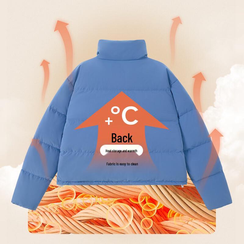 unifree Пуховик в американском стиле со стойкой