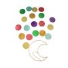 Handmade Natural Shell Wind Chimes Colorful Moon Dream Catchers  for Room Window Balcony