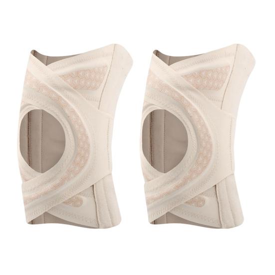 Наколенник для мужчин и женщин, регулируемый компрессионный наколенник с боковыми пружинами