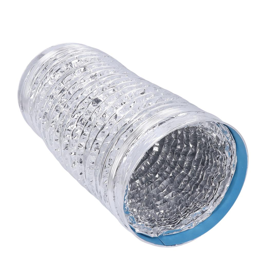 Воздуховод из алюминиевой фольги диаметром 7 дюймов, длиной 6,56 футов, утолщенный ПВХ-шланг для сушки воздуха