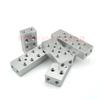 35x20 мм 1/8" BSP Внутренняя резьба 2 ряда x 2 3 4 5 6 8 направлений 8-28 портов Сплошной алюминиевый пневматический распределительный блок-разветвитель
