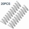 20pcs Stainless Steel Clothes Pegs Clamps Household Socks Underwear Drying Rack Clip Holder