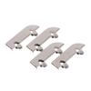4Pc Iron Pulley 5Mm Glass Sliding Door Wheel Clamp Track Roller Runner