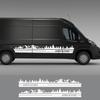 Боковые наклейки на дверь фургона для Fiat Ducato Peugeot Boxer Citroen Jumper Автодом Графика для автомобиля Горный Декор Наклейки Аксессуары для тюнинга