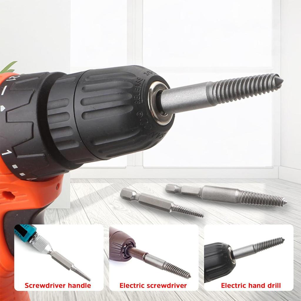 5/6 шт., сломанный болт, поврежденный винт, набор экстракторов для легкого извлечения болтов, набор для извлечения водопроводных труб, набор экстракторов винтов.