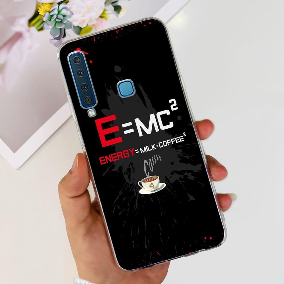 For Samsung Galaxy A9 2018 Case A920 SM-A920F Silicone Cover Popular Flower Clear TPU Soft Phone Case For Samsung A9 2018 Bumper