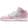 Air 1 Mid GS Pink Foam Fire Red Kids Sneakers White DQ8423-608