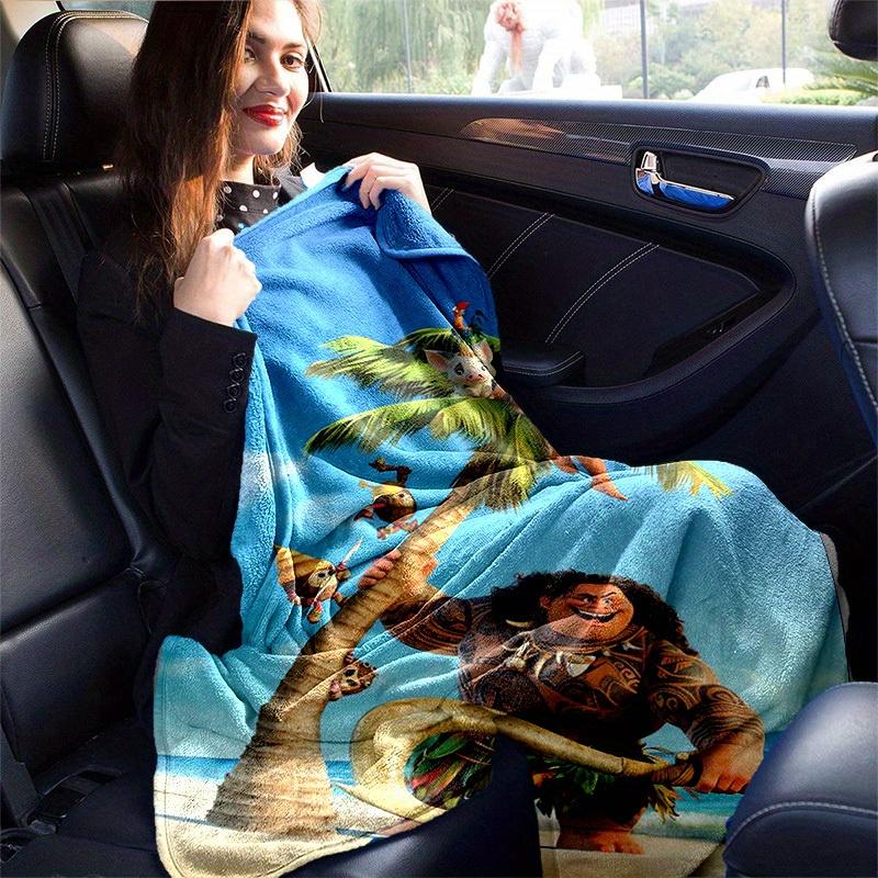1pc, Moana's Adventure: Tropical Palm Tree Blanket Perfect for Home Decor, Couch Cover, Outdoor Blankets, Gifts, Throw