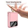 Anti -Slip Hard Pc Mobile Phone Case For Samsung Galaxy Z Flip 3 5g Flip3 Finger Ring Holder Precise Cutout Cover