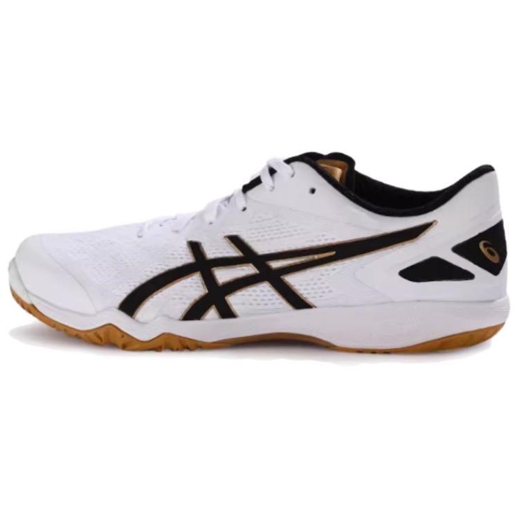 Asics ATTACK DOMINATE FF 2 Дышащие и износостойкие Низкие Кроссовки для Настольного Тенниса Унисекс Белые 1073A010-103