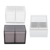 10 Layers Acrylic Eyelash Storage Box with Magnetic Bottom Extension Grafting Tool False Eyelashes G