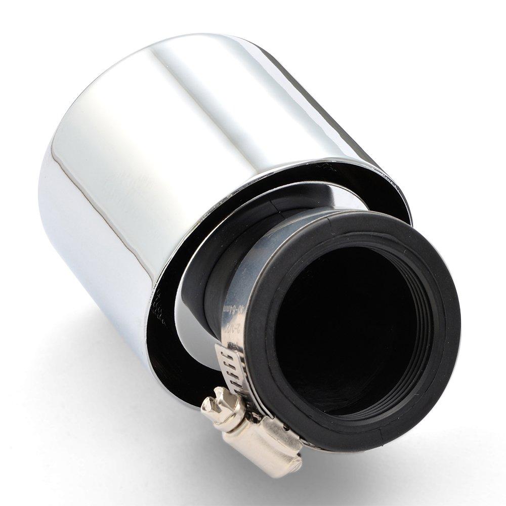 Daytona Фильтр всепогодный для карбюратора PE хромированный 63327 (45 дуга)