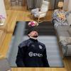 Gregor Kobel Flannel Printed Carpet, Home Sofa Decoration for Living Room & Bedroom, Non‑Slip Play Flannel Floor Mat for Game Room