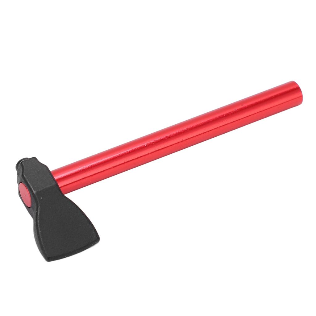 RC 1:10 Scale Metal Simulation Axe Decoration Tool for Axial Scx10 RC Crawler CarRed Black
