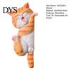 Cartoon Cat Switch Shield 3D Light Sticker, Decorative Resin Wall Plate Cover, Cute Animal Child Safe Cover Stickers, Peel And Stick decorations