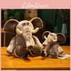 Cute Plush Elephant Doll With Pp Cotton Filling For Kids Bedroom Decoration