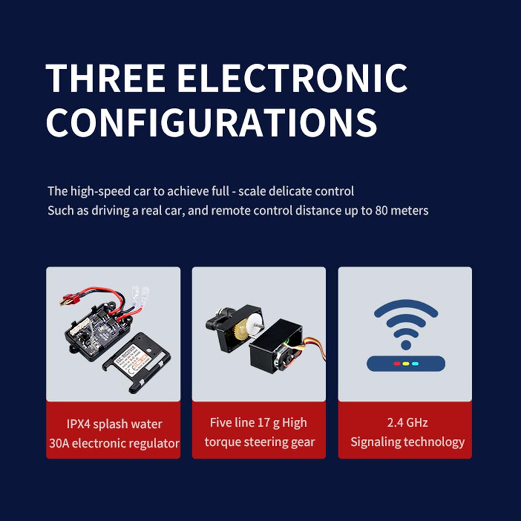 Remote Control Drift Car 1/16 Remote Control Car 2.4GHz 4WD 35km/h Remote Control Race Car High