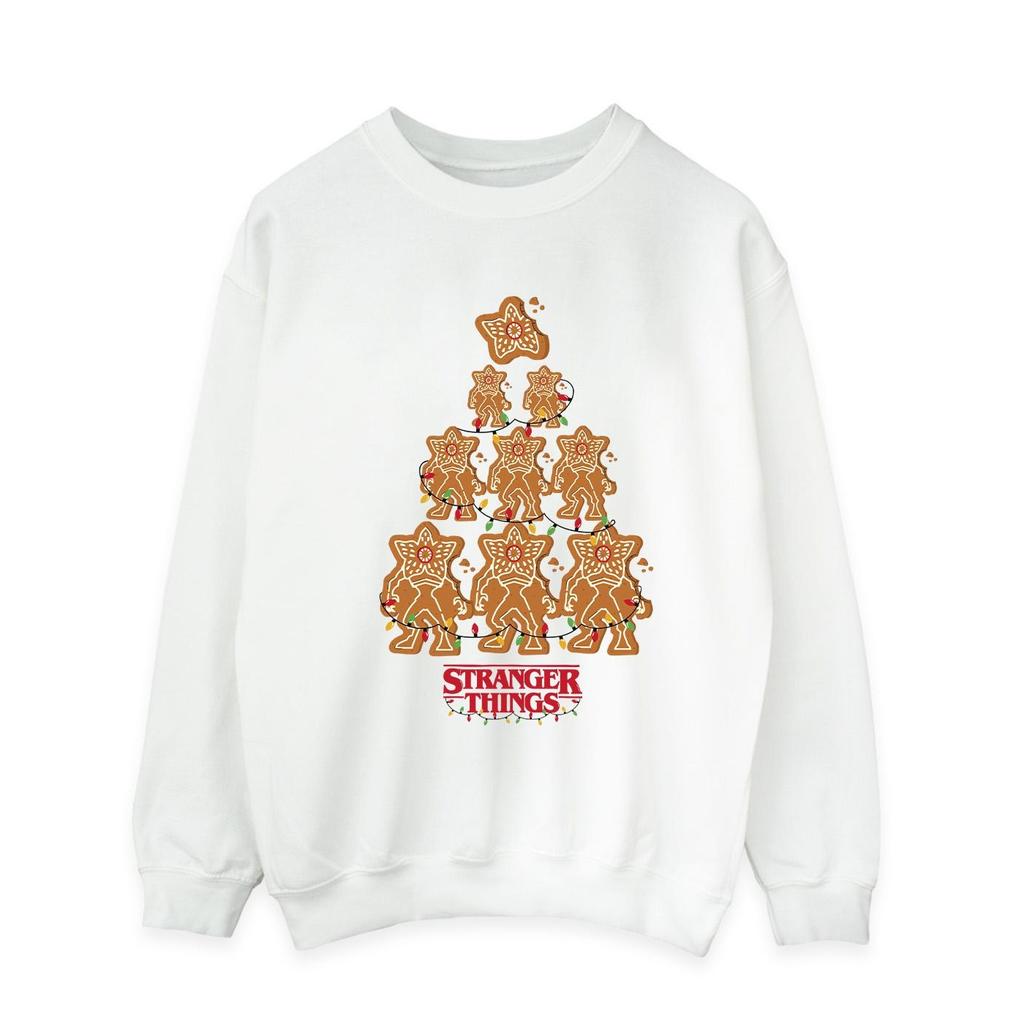 Netflix Mens Stranger Things Gingerbread Sweatshirt