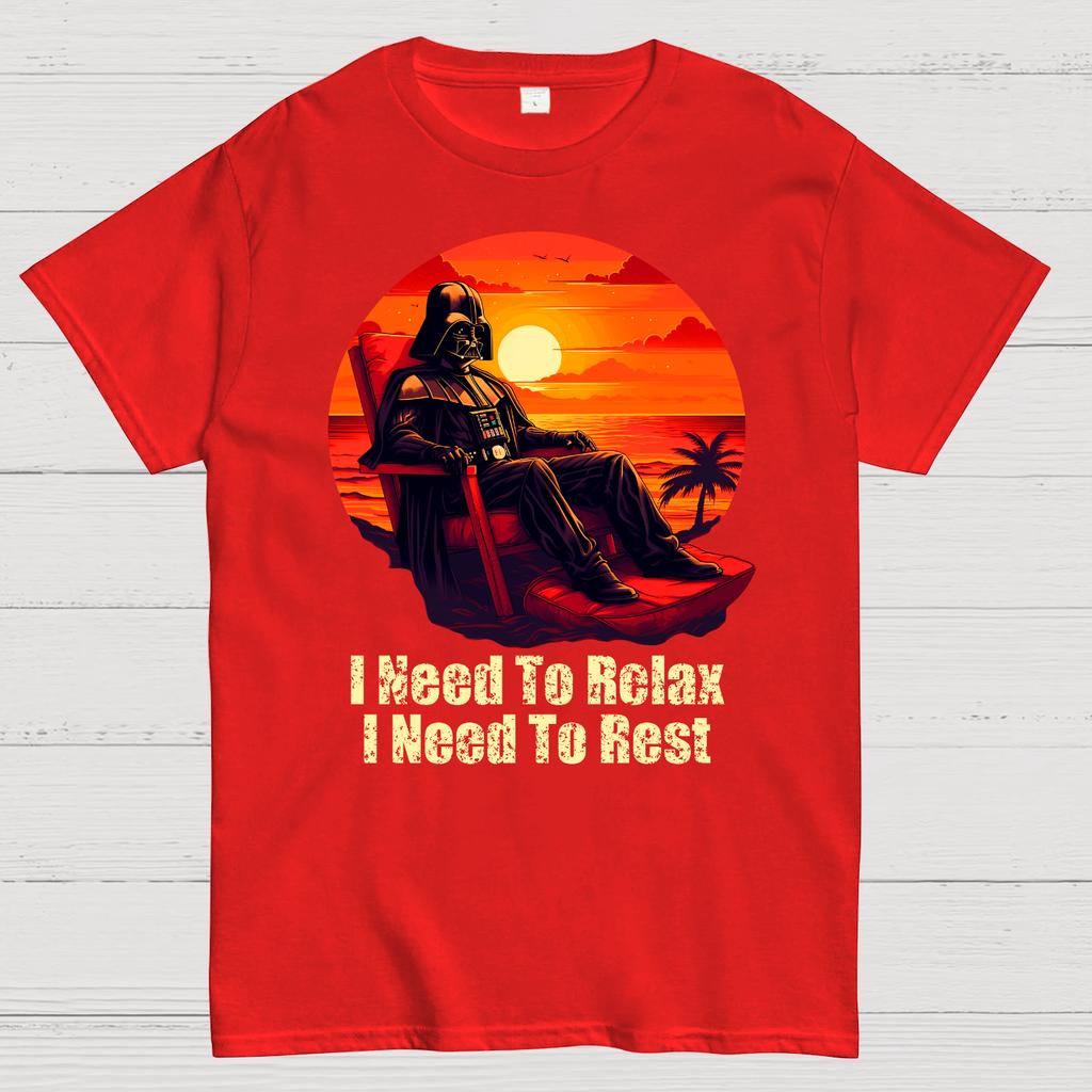 I Need To Relax I Need To Rest Cotton Summer Casual Cool Loose T-Shirt