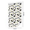 Graduation Wallpaper White and Cream for Living Room and Bedroom 50x1000