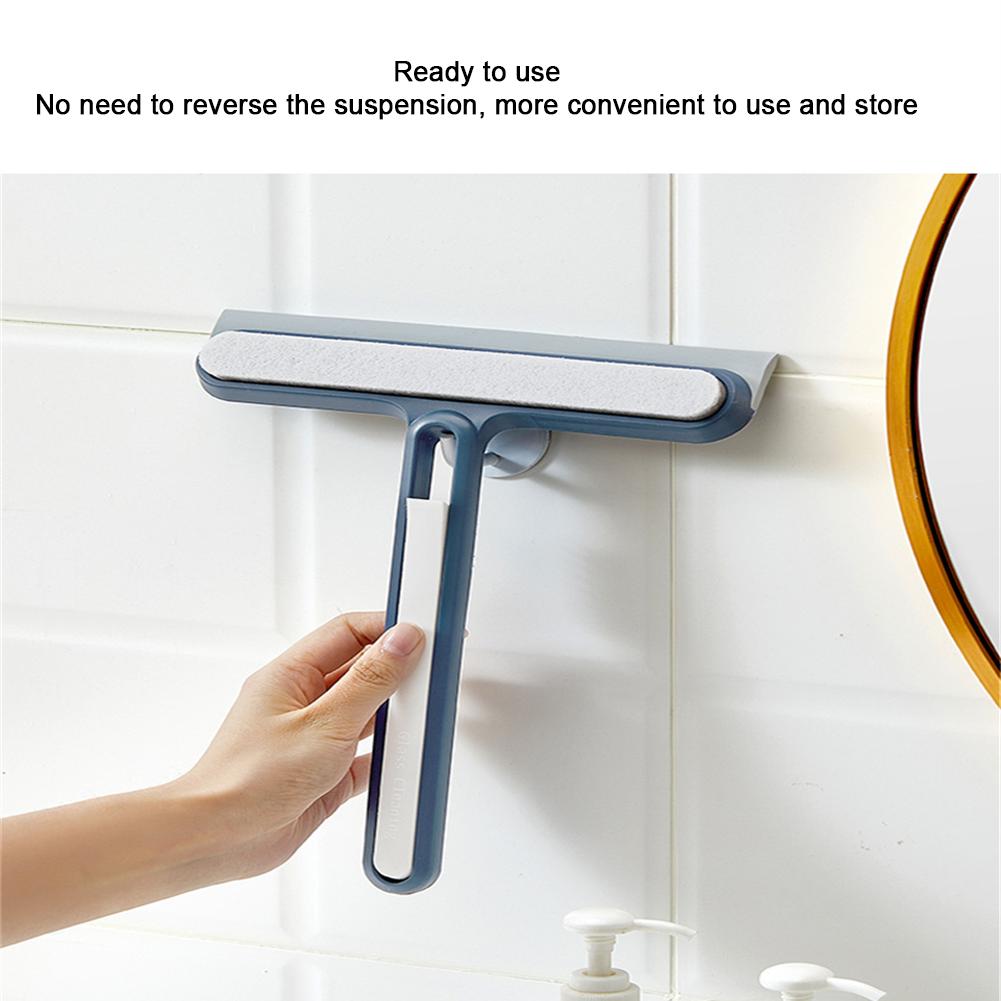 Bathroom Shower Screen Squeegee Glass Window Cleaning Wiper Cleaner Mirror Car Cleaning Tool Water Scraping