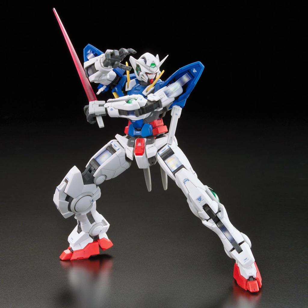 RG Mobile Suit Gundam 00 Gundam Exia Scale Plastic Model GN-001 1/144 Color-coded